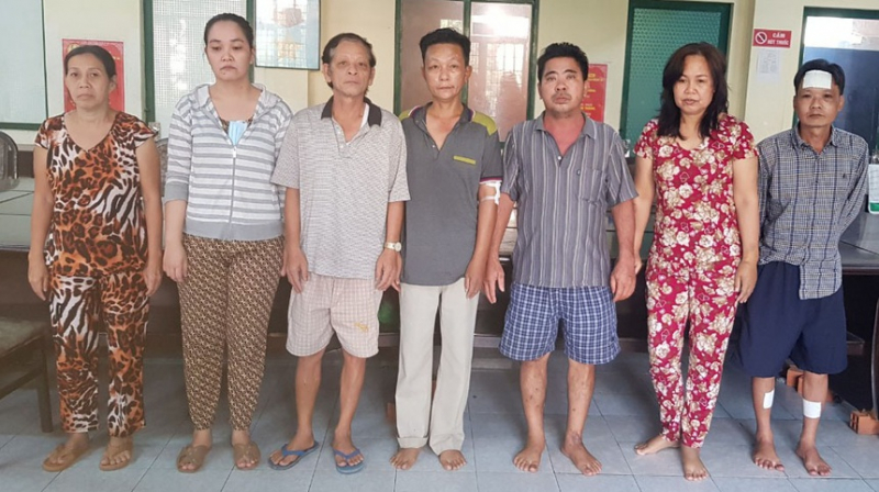 Băng dàn cảnh rọc túi móc trộm tài sản trước Bệnh viện Tim sa lưới -0