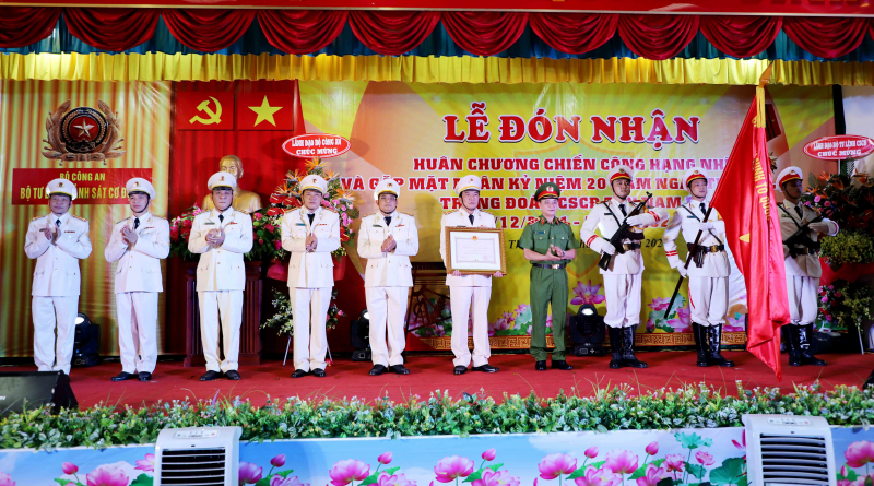 Kỷ niệm 20 năm thành lập Trung đoàn CSCĐ Tây Nam Bộ -0