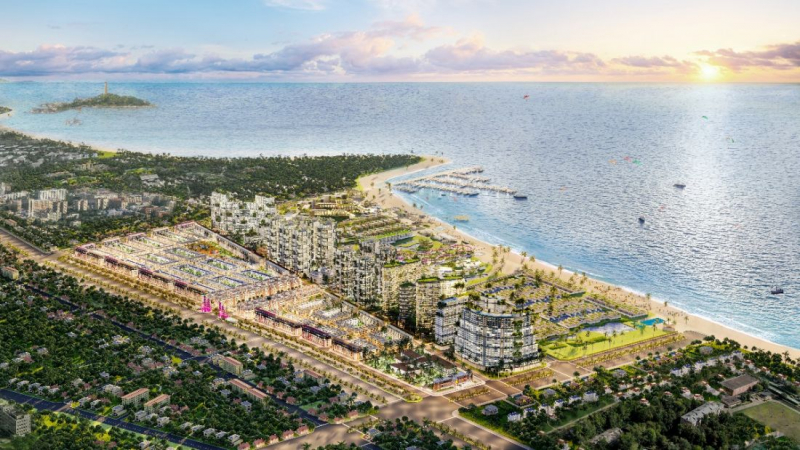 Nhà phố biển trong siêu quần thể Thanh Long Bay hấp dẫn nhà đầu tư dịp cuối năm -0