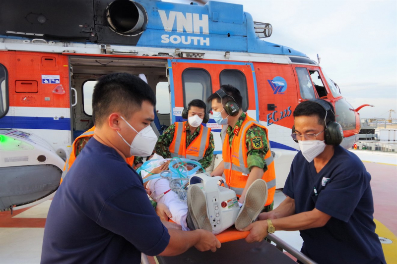 Huấn luyện cấp cứu đường không đầu tiên tại TP Hồ Chí Minh -0