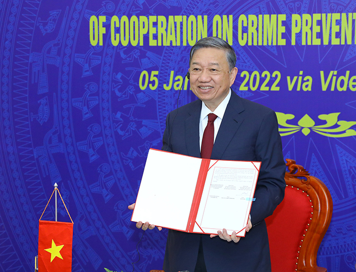 Việt Nam, Lào, Campuchia tăng cường hợp tác phòng, chống tội phạm -0