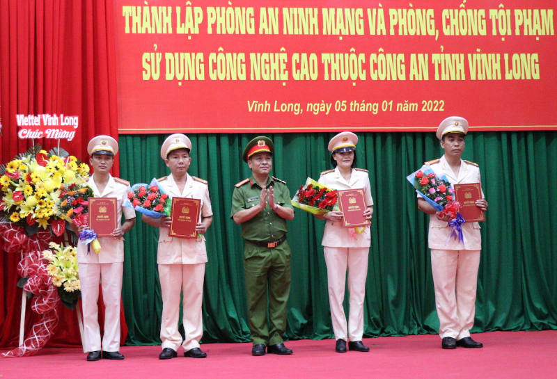 Công an tỉnh Vĩnh Long thành lập Phòng An ninh mạng và phòng, chống tội phạm sử dụng công nghệ cao -0