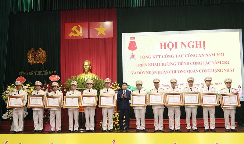 Triển khai Công an Hà Nam -0