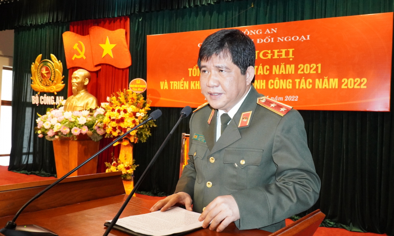 Cục An ninh đối ngoại quyết tâm kết quả công tác năm 2022 cao hơn năm trước -0