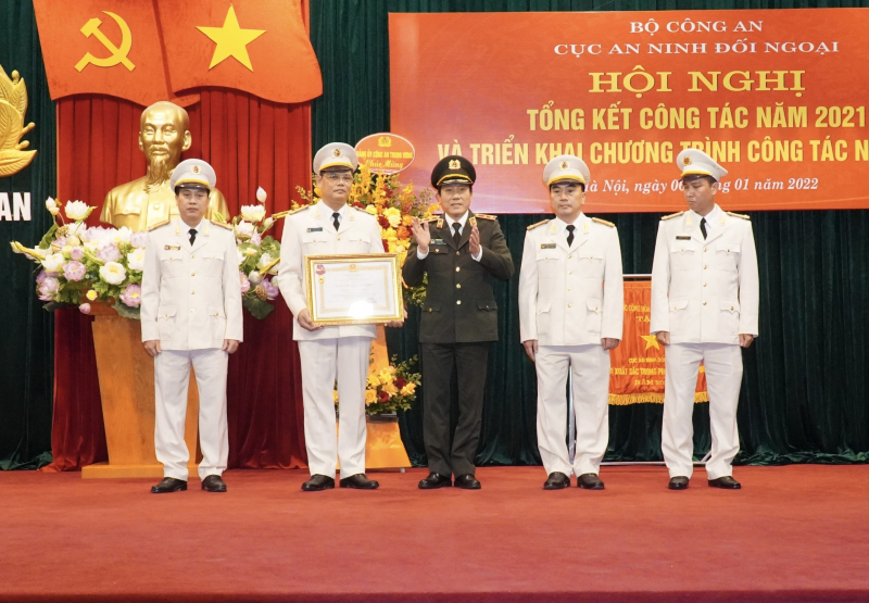 Cục An ninh đối ngoại quyết tâm kết quả công tác năm 2022 cao hơn năm trước -0