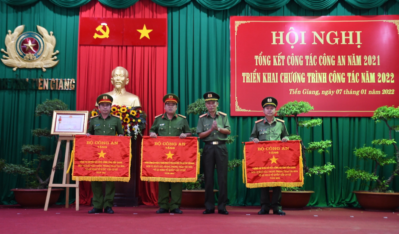 Công an các tỉnh miền Tây triển khai công tác năm 2022 -0