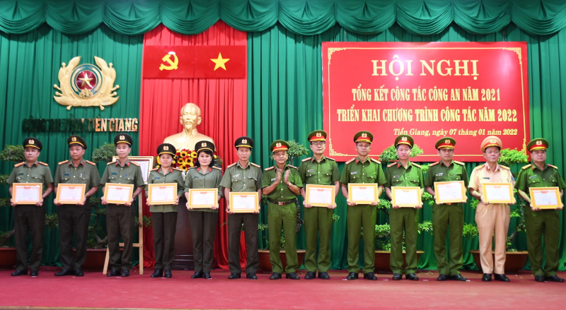 Công an các tỉnh miền Tây triển khai công tác năm 2022 -0