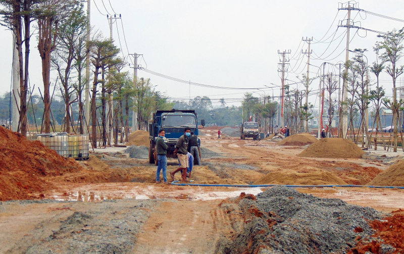 Tái diễn tình trạng “bán lúa non” tại dự án Khu phố chợ Chiên Đàn -0