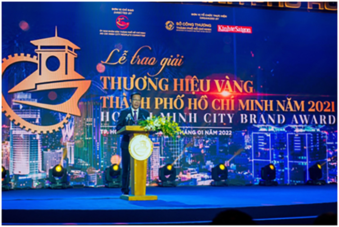 Tập đoàn Hưng Thịnh nhận giải thưởng Thương hiệu Vàng TP HCM 2021 -0