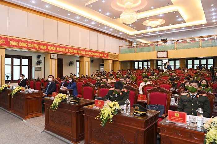 Thứ trưởng Lương Tam Quang dự Hội nghị triển khai công tác năm 2022 của Công an tỉnh Thanh Hóa -0