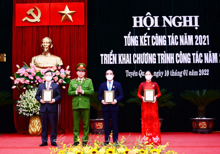 Chỉ số cải cách hành chính của Công an tỉnh Tuyên Quang xếp loại xuất sắc -0