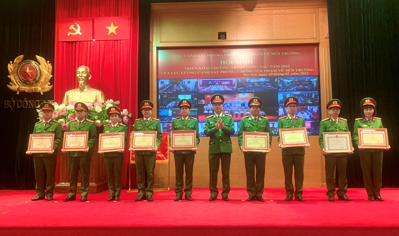 Triển khai công tác Cục Cảnh sát phòng chống tội phạm về môi trường -0