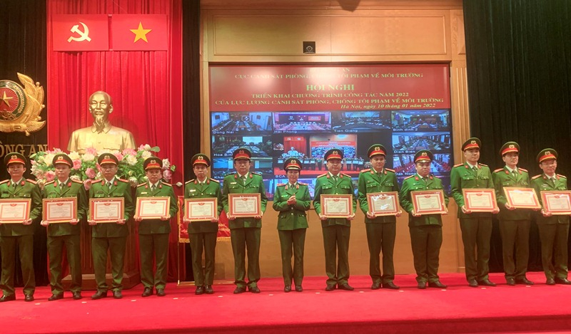 Triển khai công tác Cục Cảnh sát phòng chống tội phạm về môi trường -0