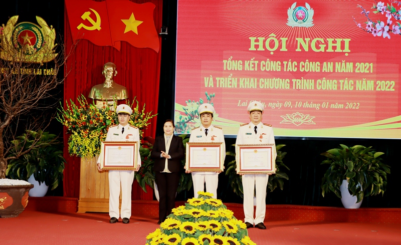 Công an tỉnh Lai Châu triển khai công tác -0