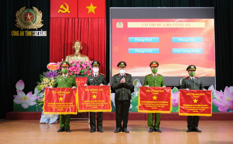 Công an tỉnh Cao Bằng triển khai chương trình công tác năm 2022 -0