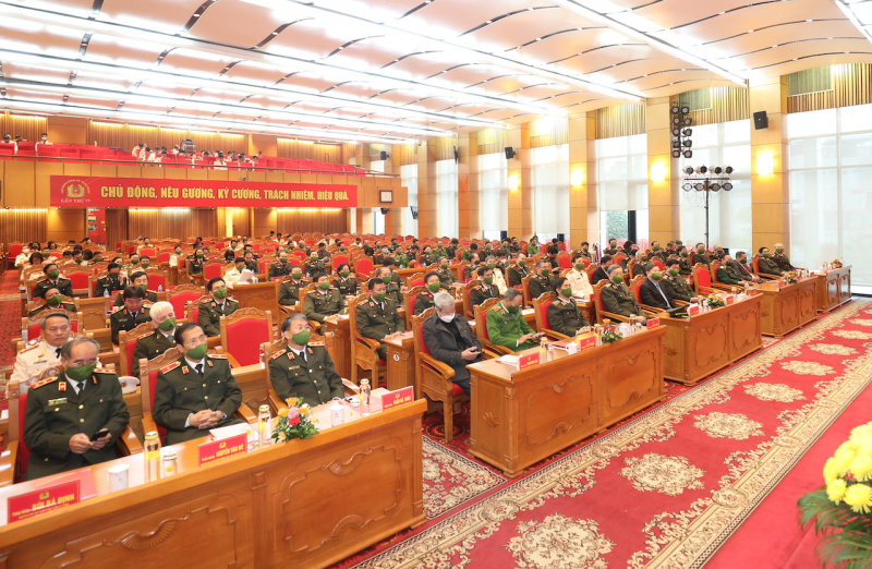 Cơ quan Ủy ban Kiểm tra Đảng ủy Công an Trung ương đón nhận Huân chương Bảo vệ Tổ quốc hạng Ba -0