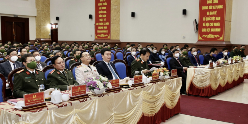 Nhiều kết quả đáng ghi nhận ở Công an tỉnh 7 năm liền được Thủ tướng Chính phủ tặng Cờ xuất sắc -0