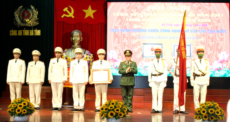 Năm 2022, Công an Hà Tĩnh  tập trung 3 trọng tâm đột phá -0