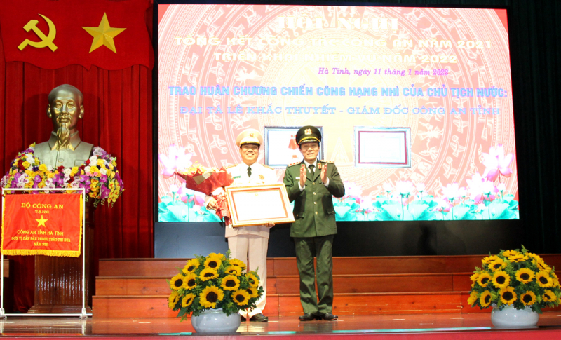 Năm 2022, Công an Hà Tĩnh  tập trung 3 trọng tâm đột phá -0