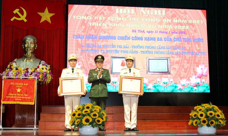 Năm 2022, Công an Hà Tĩnh  tập trung 3 trọng tâm đột phá -0