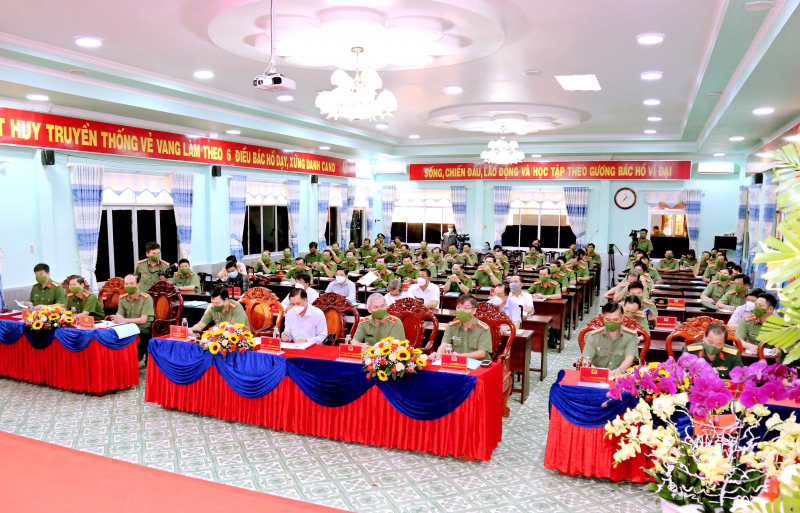 Công an tỉnh Sóc Trăng triển khai công tác năm 2022 -0