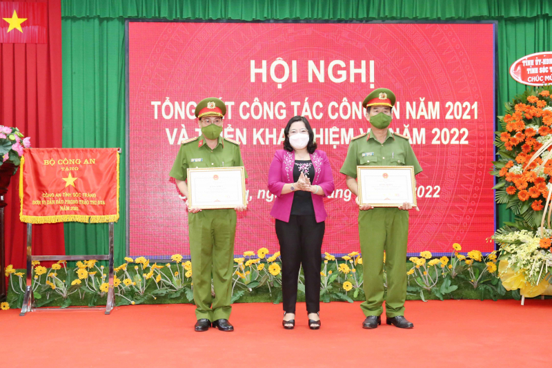 Công an tỉnh Sóc Trăng triển khai công tác năm 2022 -0
