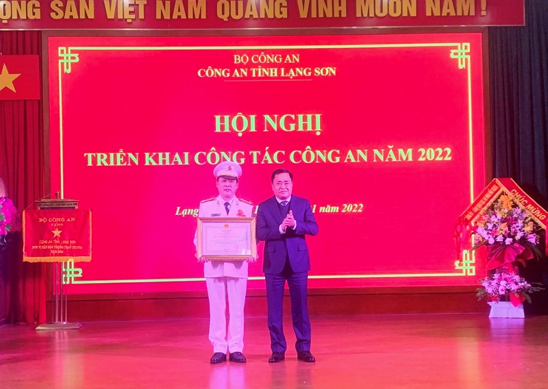 Triển khai công tác Công an tỉnh Lạng Sơn -0