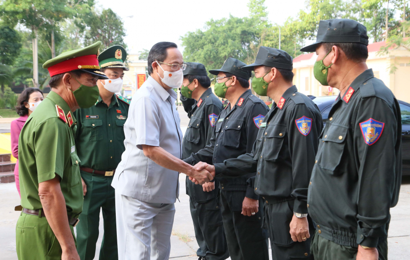 Phó Chủ tịch Quốc hội Trần Quang Phương thăm, làm việc với Trung