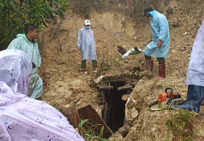 Công an thông tin về việc xử lý khai thác vàng Báo CAND phản ánh -0