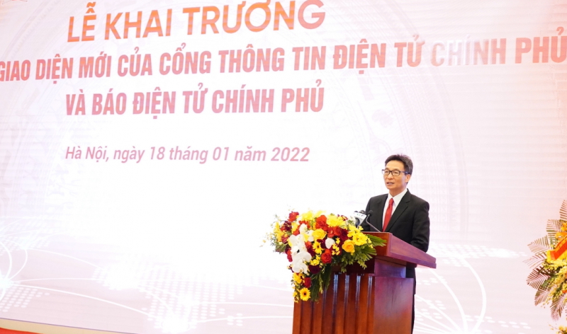 Cổng Thông tin điện tử Chính phủ ra mắt giao diện mới thân thiện, hiện đại hơn -0
