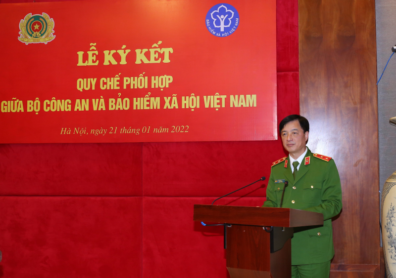 Bộ Công an và Bảo hiểm xã hội ký quy chế phối hợp -0