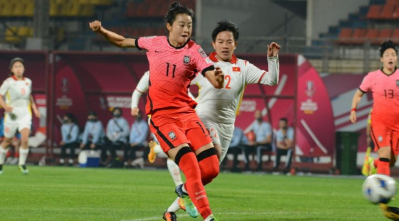Tuyển nữ Việt Nam thua đậm Hàn Quốc: Gian nan bước khởi đầu -0