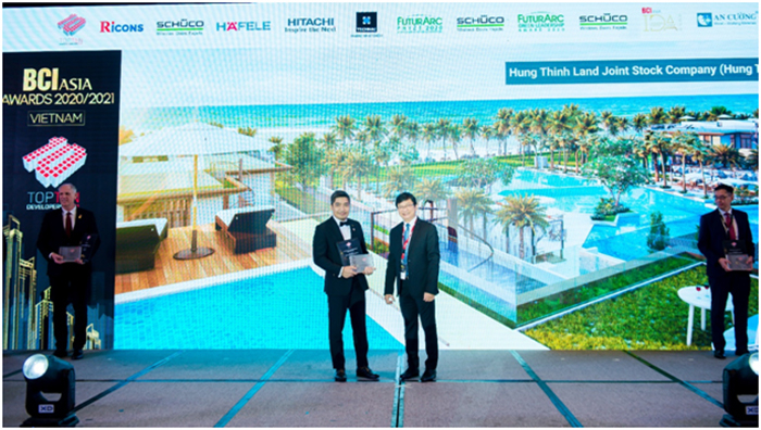 Hưng Thịnh Land nhận giải thưởng Top 10 Nhà phát triển bất động sản hàng đầu Việt Nam  -0