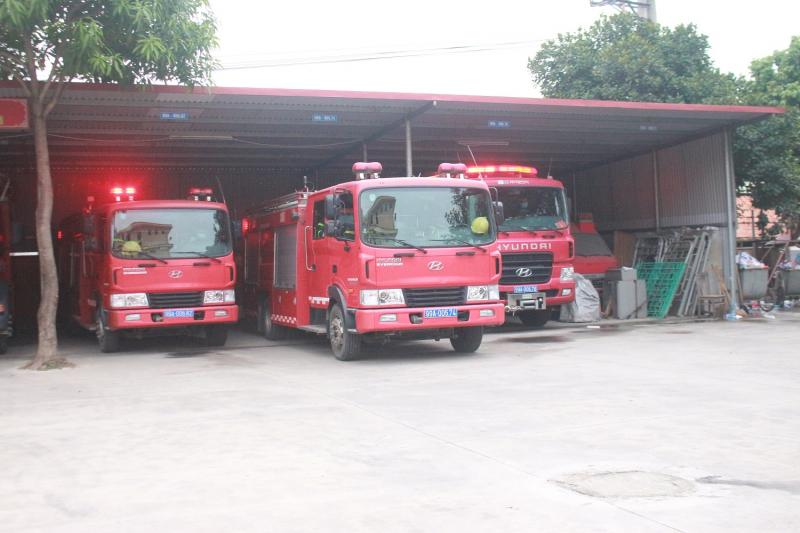 Kiểm tra công tác ứng trực sẵn sàng chiến đấu của Cảnh sát PCCC trong dịp Tết -1