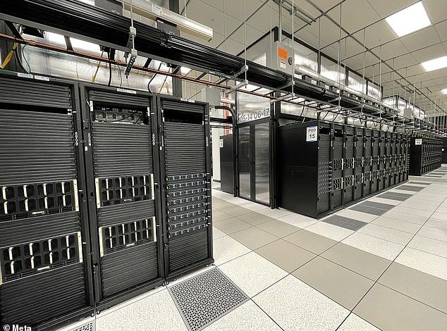 Công ty mẹ của Facebook hé lộ siêu máy tính AI -0