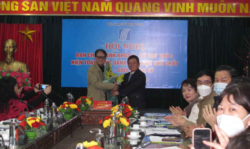 Thiếu tướng, nhạc sĩ Nguyễn Đức Trịnh làm Chủ tịch Hội Nhạc sĩ Việt Nam -0