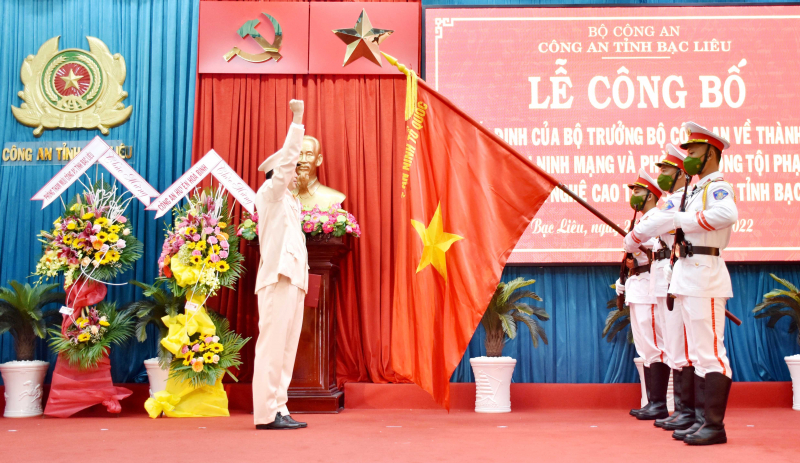 Công an tỉnh Bạc Liêu thành lập Phòng An ninh mạng và phòng chống tội phạm sử dụng công nghệ cao  -0