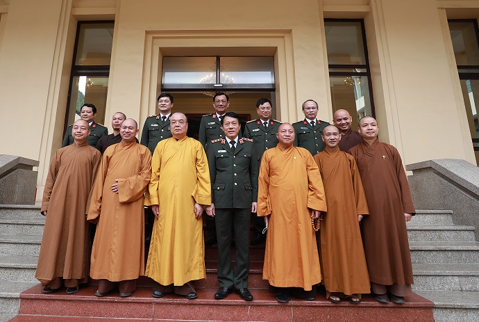 Vietnam Buddhist Sangha pays Tet visit to MPS -0