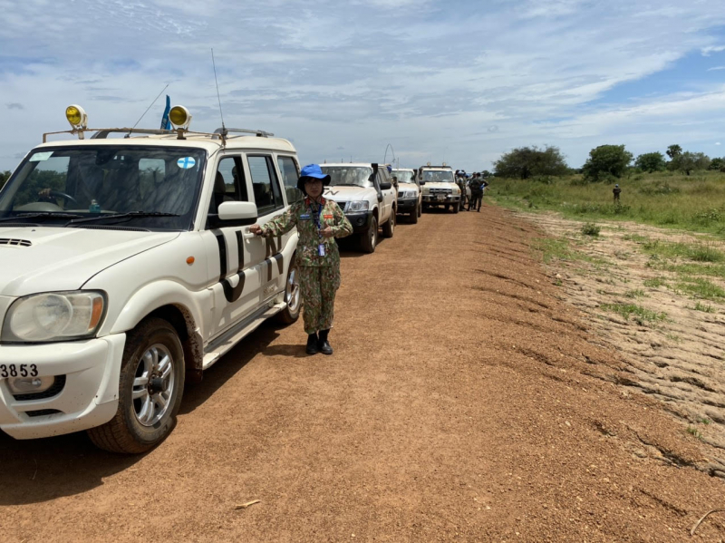 Vietnamese female officer at UNMISS and her stories on patrols in South Sudan -0