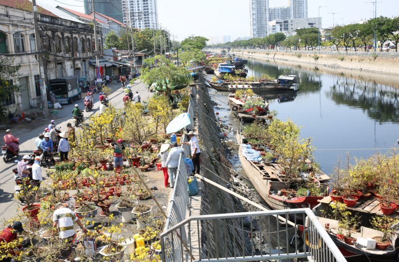 Trưa ngày cuối năm, hối hả đưa xuân về nhà -6