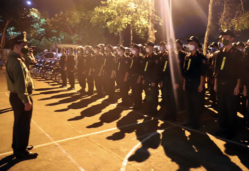 Công an Đắk Nông bảo đảm tuyệt đối an ninh, an toàn đêm giao thừa -0