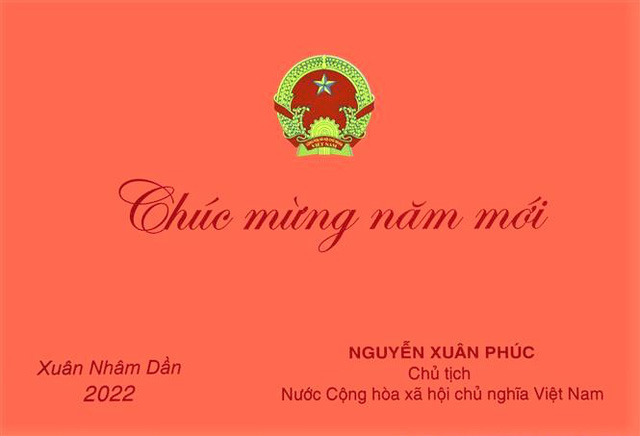 Chủ tịch nước Nguyễn Xuân Phúc chúc Tết Nhâm Dần 2022 -0