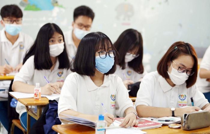 Rèn nếp giúp học sinh bắt nhịp với lịch học trực tiếp -0
