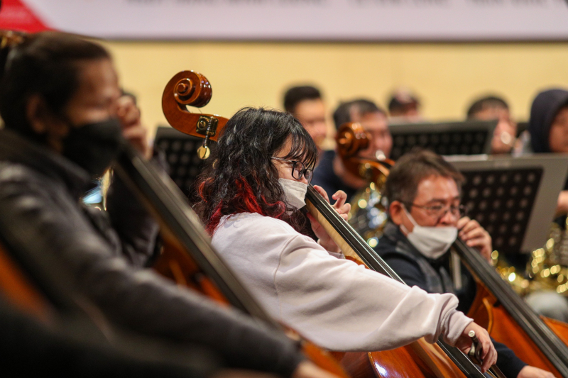 Tổng duyệt chương trình Hoà nhạc chào xuân “New Year Concert 2022” -2