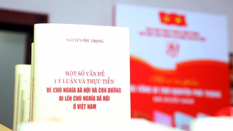 Ra mắt sách của Tổng Bí thư Nguyễn Phú Trọng về con đường đi lên CNXH ở Việt Nam -0