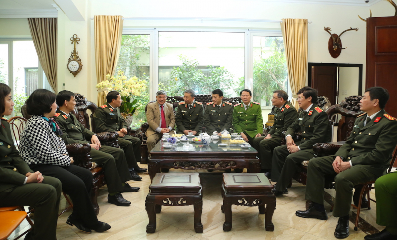 Đảng ủy Công an Trung ương, Bộ Công an thắp hương tưởng niệm đồng chí Trần Quyết -0