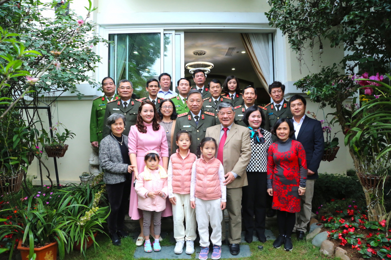 Đảng ủy Công an Trung ương, Bộ Công an thắp hương tưởng niệm đồng chí Trần Quyết -0