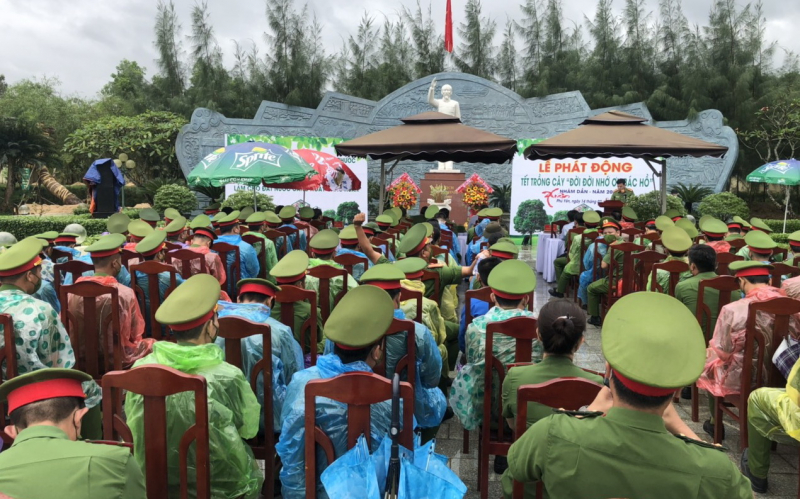 Trại giam Xuân Phước phát động “Tết trồng cây – Đời đời nhớ ơn Bác Hồ” -0