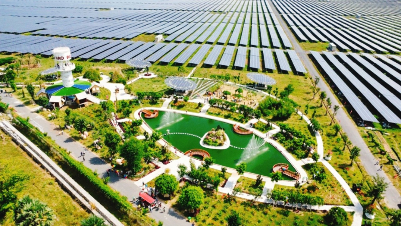 Khu du lịch sinh thái An Hảo sáng điện đón xuân -0