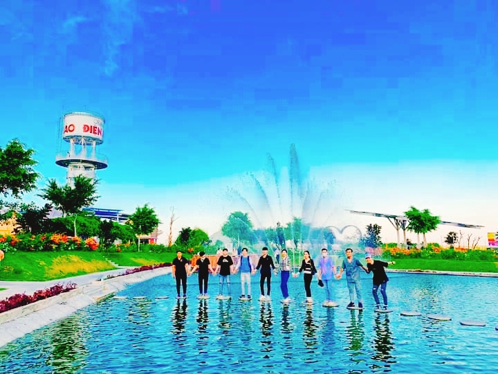 Khu du lịch sinh thái An Hảo sáng điện đón xuân -1